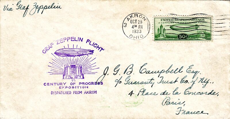 File:Century of Progress Graf Zeppelin Flight Cover.jpg