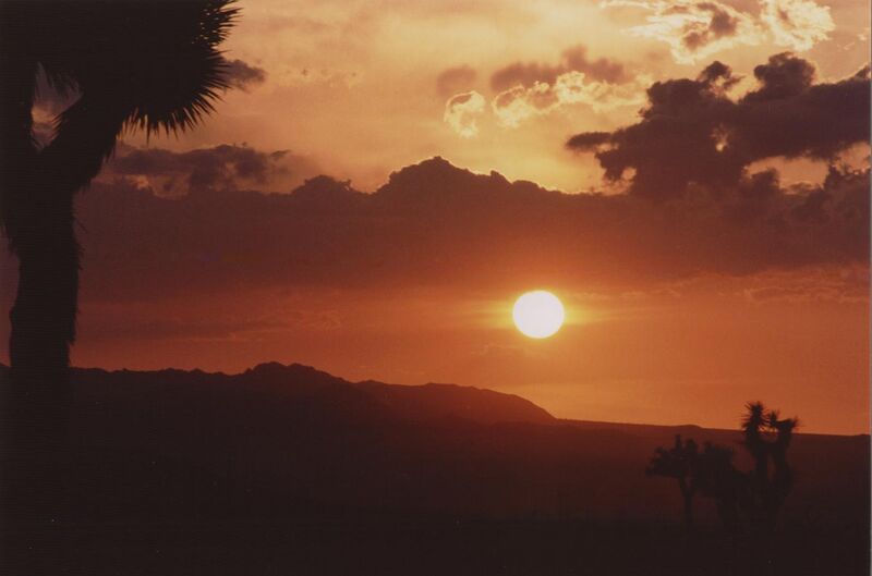 File:High Desert Summer Sunset.jpg
