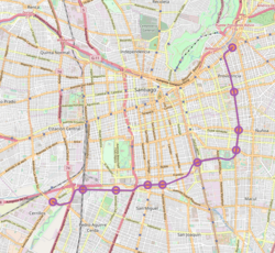 Linea 6 Metro de Santiago mapa.png