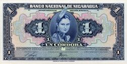Nicaragua 1 Cordoba banknote of 1941.jpg