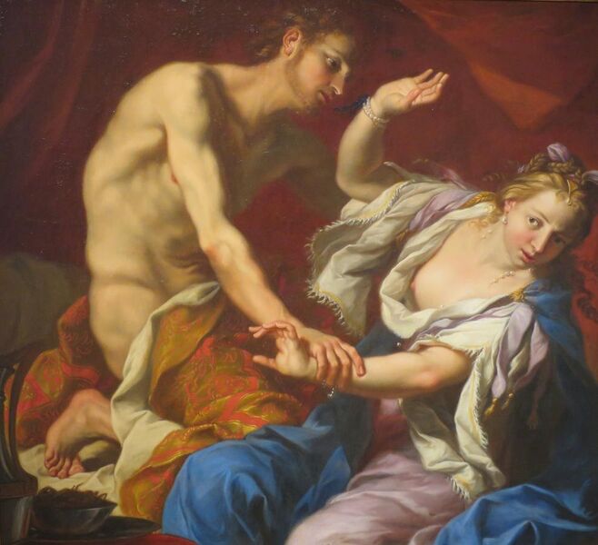 File:Amnon and Tamar by an unknown artist, oil on canvas, ca. 1650-1700, High Museum of Art.jpg
