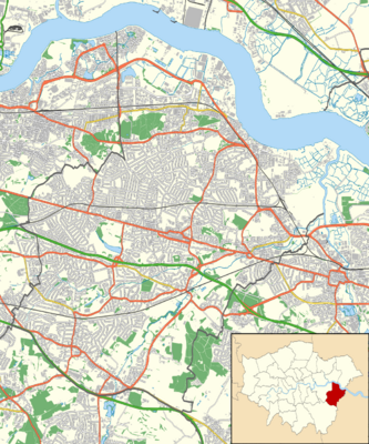 Bexley London UK location map.svg