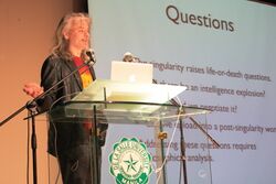 David Chalmers, delivering a talk at De La Salle University-Manila, March 27, 2012.jpg