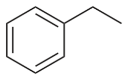 Ethylbenzene-2D-skeletal.svg