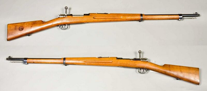 File:Gevär m-1896 - Modellexemplar tillverkat 1896 - 6,5x55mm - Armemuseum.jpg