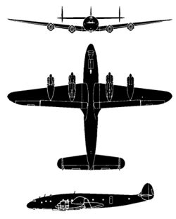 Lockheed Model 749A Constellation silhouette.jpg