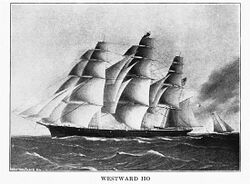 Westward Ho - Clipper (1852) Some ships of the clipper ship era, their builders, owners, and captains; (1913) 0035.jpg