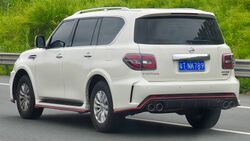 2018 Nissan Patrol Nismo (rear).jpg