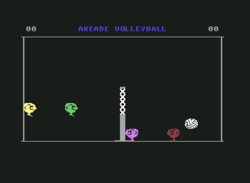 Arcade Volleyball for Commodore 64
