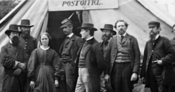 Catherine Lawrence in a photograph taken during the Civil War.png