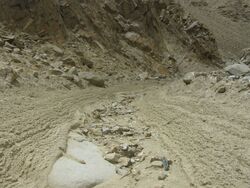 Debris flow channel, Ladakh, NW Indian Himalaya.JPG