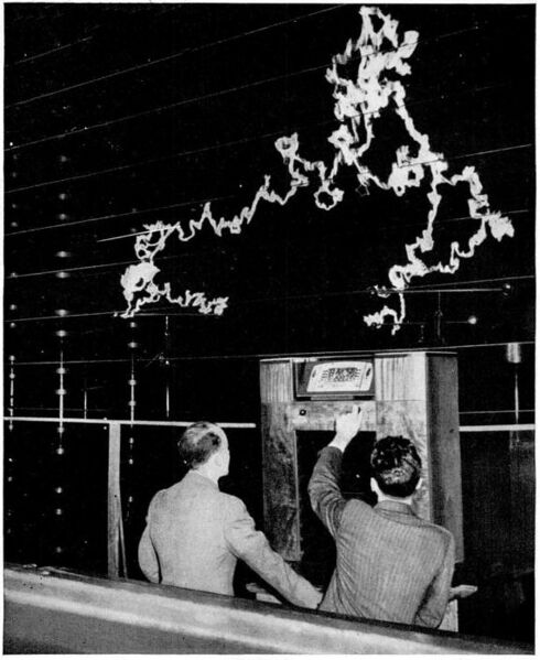 File:GE FM radio antistatic demonstration 1940.jpg