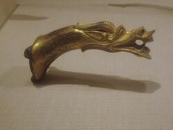 Gilded Bronze Handle of a Dragon, Eastern Han.JPG
