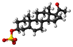 Pregnenolone sulfate anion ball.png