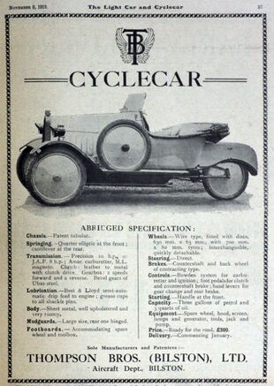 T.B. - Advert for three wheeled cyclecare from Thomson Brothers 1919-24.jpg