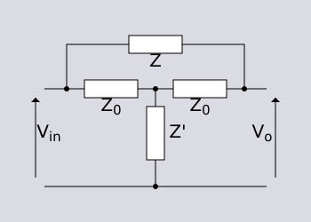 Zobel bridged T implementation