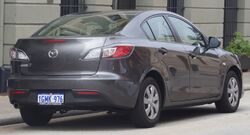 2009 Mazda3 (BL) Neo sedan (2018-09-17) 02.jpg