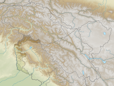 Azad Kashmir relief map.svg