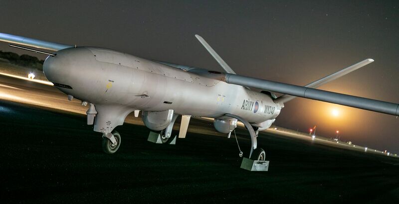File:British Army Watchkeeper UAV at RAF Akrotiri.jpg