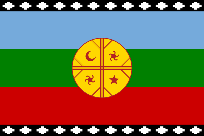 File:Flag of the Mapuches.svg
