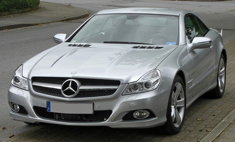 File:Mercedes SL II.Facelift front.jpg