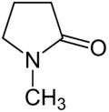 N-Methylpyrrolidone Structural Formulae.png