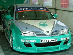 Petronas Syntium Proton BTC-T Proton Impian, Knockhill Circuit, Scotland.jpg
