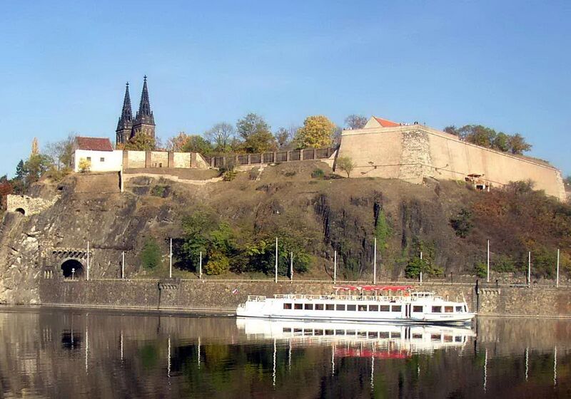 File:Vysehrad as seen over the Vltava from Cisarska louka 732 cropped.jpg