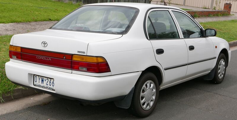 File:1998 Toyota Corolla (AE101R) CSi sedan (2016-01-04) 02 (cropped).jpg