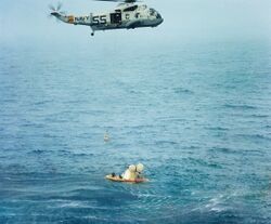Apollo 7 recovery with SH-3 Sea King 1968.jpg