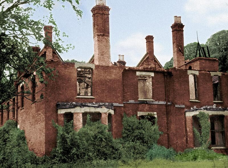 File:Borley Rectory after the fire.jpg