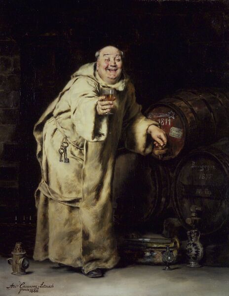 File:Brooklyn Museum - Monk Testing Wine - Antonio Casanova y Estorach.jpg