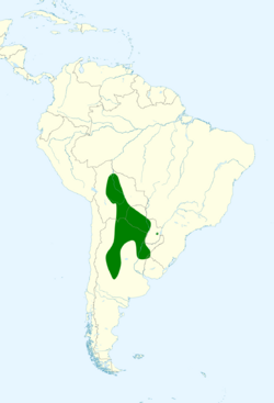 Campephilus leucopogon map.svg