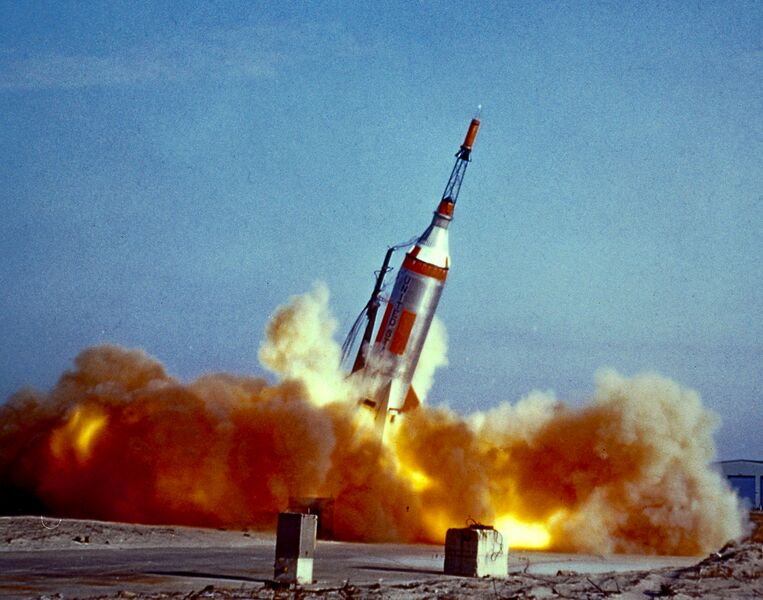 File:Launch of Little Joe 1B, January 21, 1960.jpg