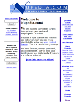 Nupedia, the open content encyclopedia 2000-08-15.png