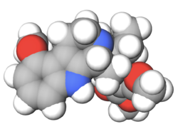 Speciociliatine space filling model.png