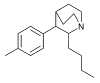Butyltolylquinuclidine structure.png