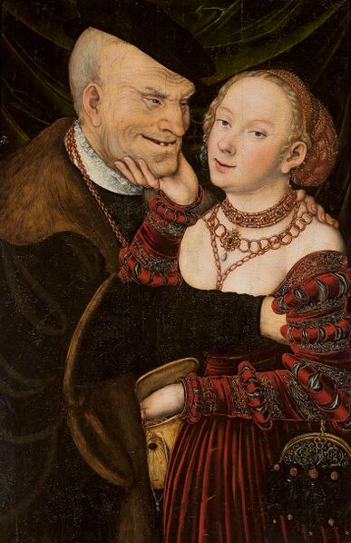 File:Cranach Ill-matched couple.jpg
