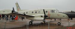 Esquadrilha da Fumaça 60 anos - Pirassununga - Embraer EMB-111 Bandeirante Patrulha, apelidado de "Bandeirulha", este avião é utilizado em patrulha marítima - panoramio (cropped).jpg