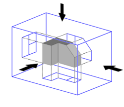 First angle projecting.svg