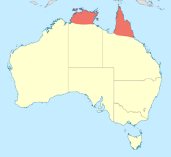 Indolestes alleni distribution map.svg