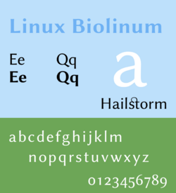 Linux Biolinum sample.png