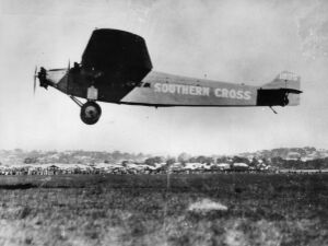 StateLibQld 1 139254 Landing the aircraft, Southern Cross in Brisbane, Queensland, ca. 1928.jpg