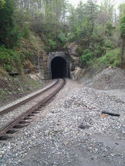 Tunnel at Midas, KY