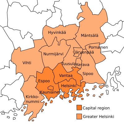 File:A map of the Capital region and Greater Helsinki in Finland.svg