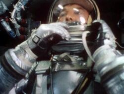 Alan Shepard during flight 5.5.61.jpg