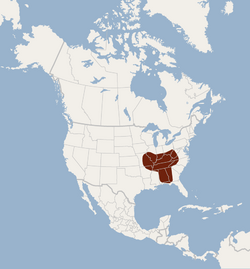 Distribution of Myotis grisescens.png