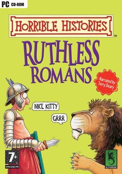 Horrible Histories Ruthless Romans cover.jpg