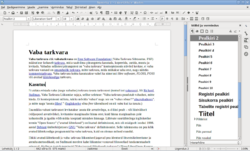 LibreOffice 5.0.3 (et) Sifr välimus, Stiilid külgkast.png