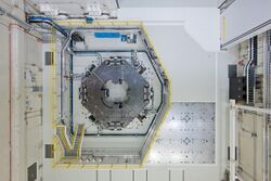 MVF and modal plate located the NASA Space Power Facility.jpg
